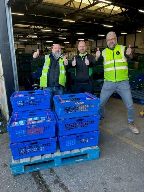 Milton Keynes foodbank donation