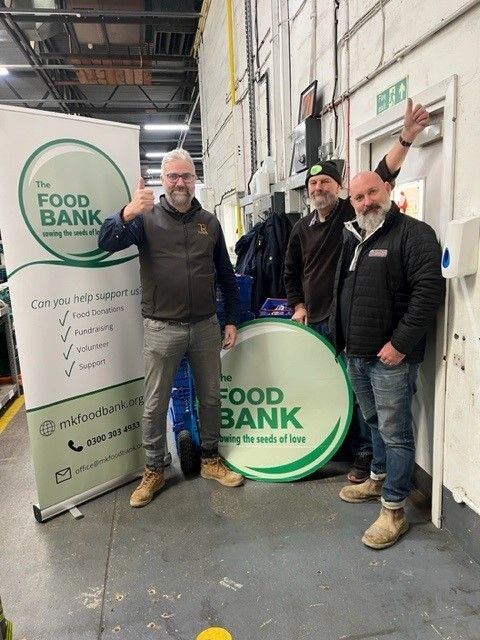 Milton Keynes foodbank donation